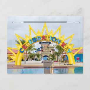 Tropical Caribbean Travel Photography Souvenir Postcard