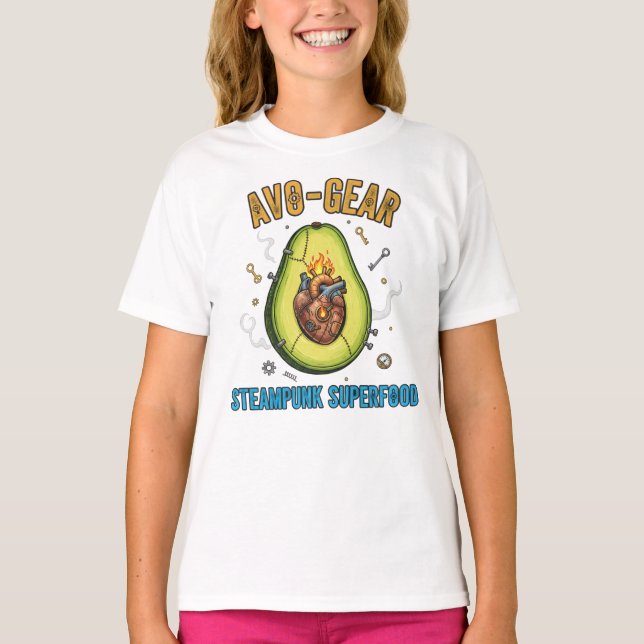 Tropical Cartoon Tee for Kids & Summer Lovers (Front)