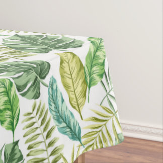 Tropical chevon scandinavian Tablecloth