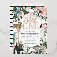 Tropical Chic | Pink Wild One Birthday Party