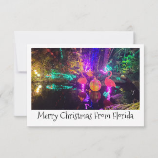 Tropical Christmas Card