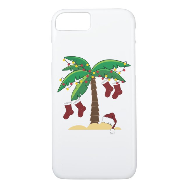 Tropical Christmas Case-Mate iPhone Case (Back)