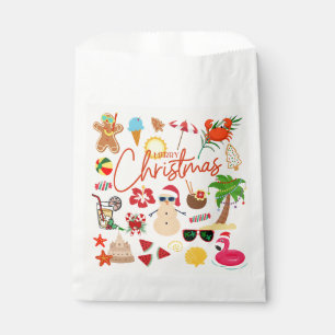 Tropical Christmas Favour Bags