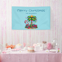 Tropical Christmas Holiday Palm Tree