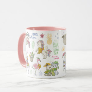 Tropical Christmas Mug