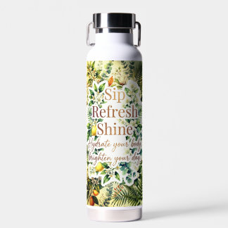 Tropical Citrus Botanical Water Bottle