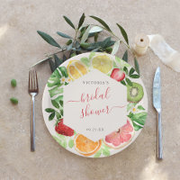 Tropical Citrus Bridal Shower
