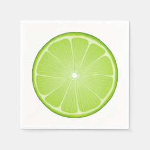 Tropical Citrus Lime Napkin