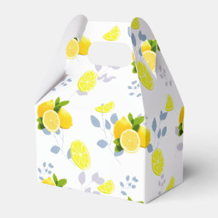 Tropical Citrus summer fresh Orange lemon Slice Favour Box