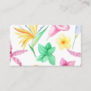 Tropical City Art Business Card