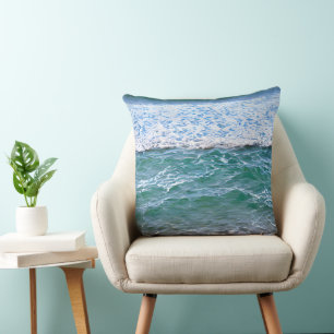Tropical Clear Ocean Cushion