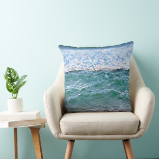 Tropical Clear Ocean Cushion