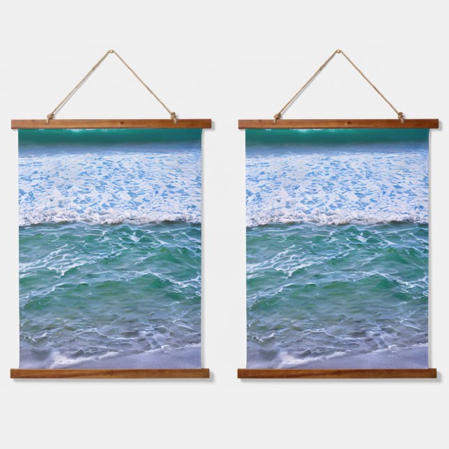 Tropical Clear Ocean Hanging Tapestry (Double)
