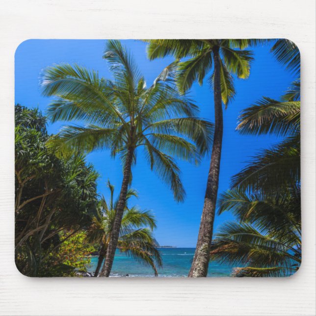 Tropical coastline 2 mouse pad (Front)