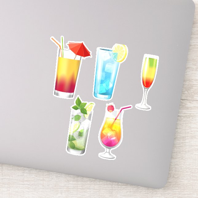 Tropical Cocktail Drinks (Detail)
