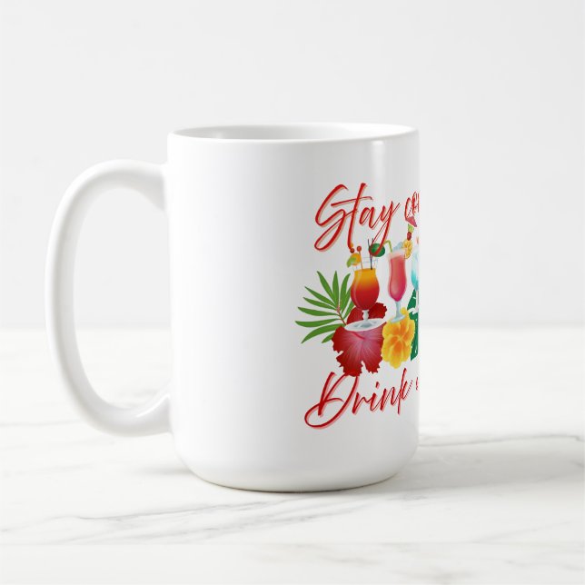 Tropical cocktail Mug (Left)