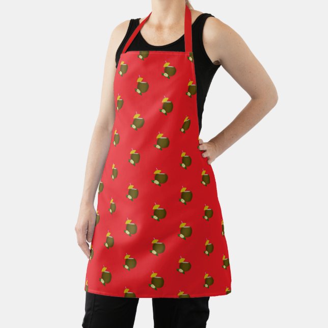 Tropical Coconut Drink Apron (Insitu)