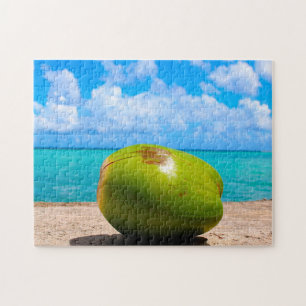Tropical Coconuts Guam. Jigsaw Puzzle