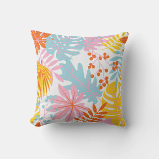Tropical Colour Symphony Cushion