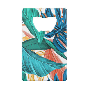 Tropical Colourful Foliage Leaves Nature