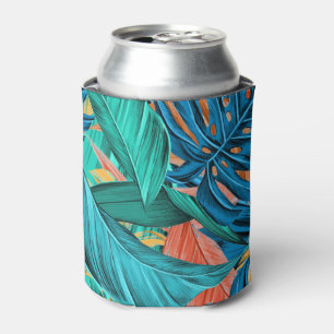Tropical Colourful Foliage Leaves Nature Can Cooler