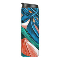 Tropical Colourful Foliage Leaves Nature