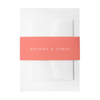 Tropical Coral Colour Wedding