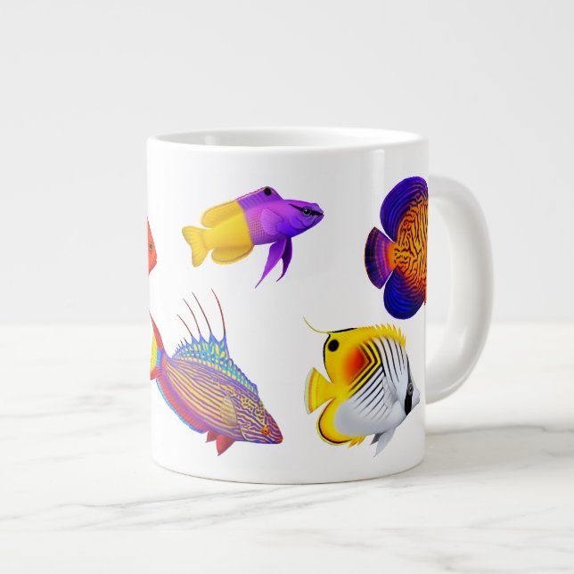 Tropical Coral Reef Fish Speciality Mug (Front Right)
