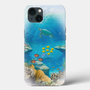Tropical Coral Reef iPhone 13 Case