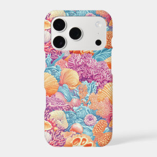 Tropical Coral Reef Turquoise Lavender Marine