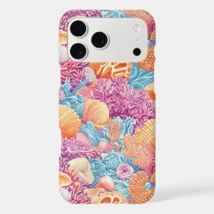 Tropical Coral Reef Turquoise Lavender Marine