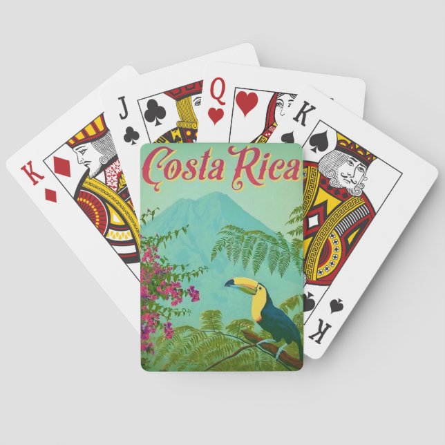 Tropical Costa Rica Playing Cards (Back)