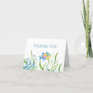 Tropical Custom Thank You Cards Personalised