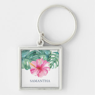 Tropical Customizable Keychains Personalised