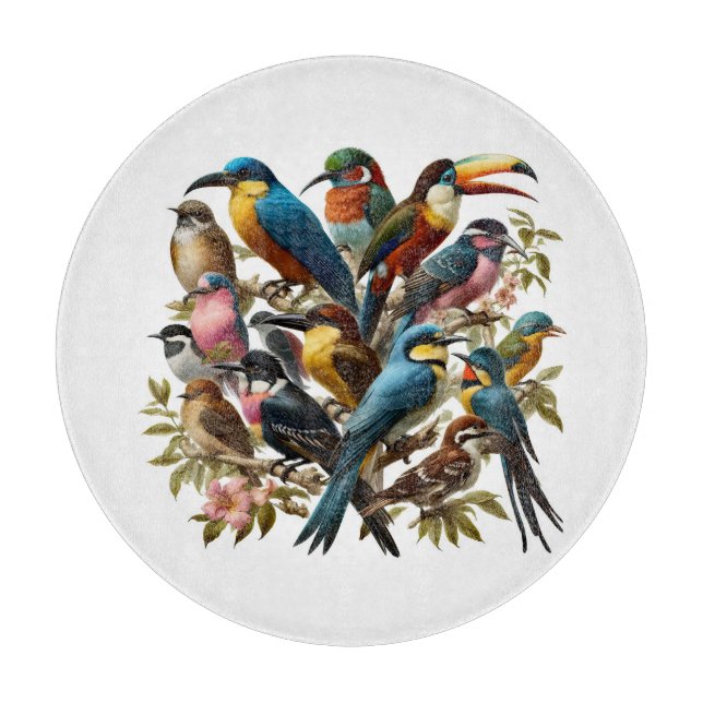 Tropical Cutting Board (Front)