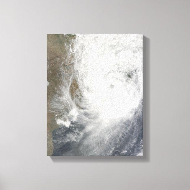 Tropical Cyclone Aila Canvas Print (Front)