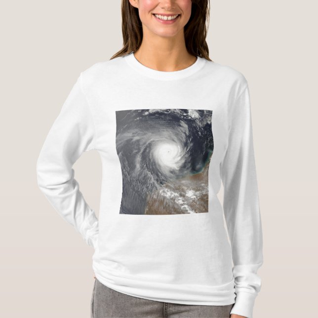 Tropical Cyclone Billy off Australia T-Shirt (Front)