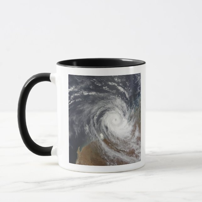 Tropical Cyclone Billy over Australia 2 Mug (Left)