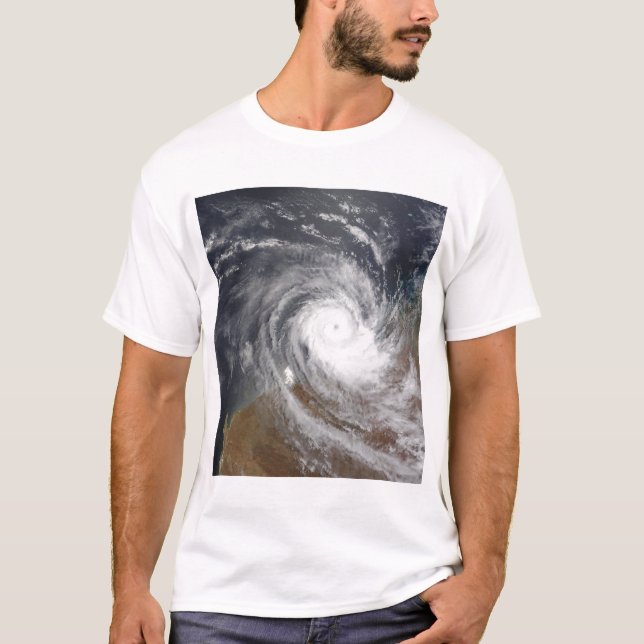 Tropical Cyclone Billy over Australia 2 T-Shirt (Front)