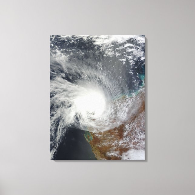 Tropical Cyclone Carlos Canvas Print (Front)