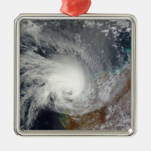 Tropical Cyclone Carlos Metal Tree Decoration