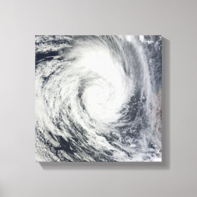 Tropical Cyclone Dianne 2 Canvas Print (Front)
