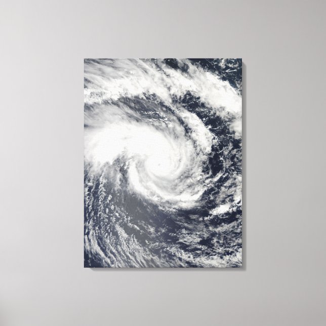 Tropical Cyclone Edzani in the South Indian Oce Canvas Print (Front)