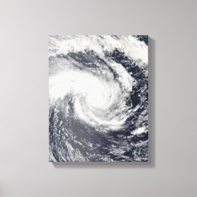 Tropical Cyclone Edzani in the South Indian Oce Canvas Print (Front)
