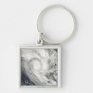 Tropical Cyclone Fanele over Madagascar Key Ring