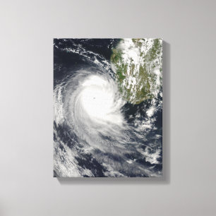 Tropical Cyclone Favio off Madagascar Canvas Print