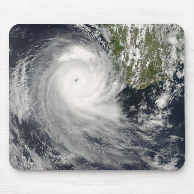 Tropical Cyclone Favio off Madagascar Mouse Pad (Front)