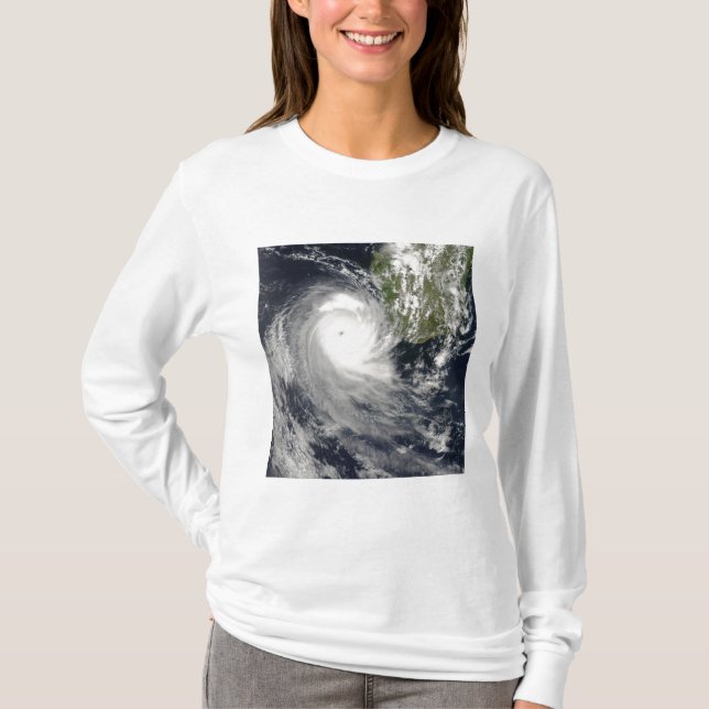 Tropical Cyclone Favio off Madagascar T-Shirt (Front)