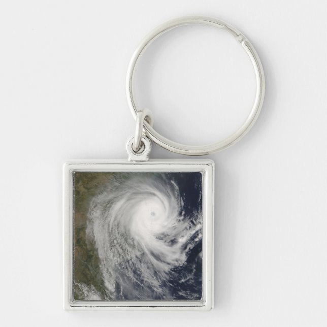 Tropical Cyclone Favio over Mozambique Key Ring (Front)