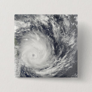 Tropical Cyclone Gael off Madagascar 15 Cm Square Badge